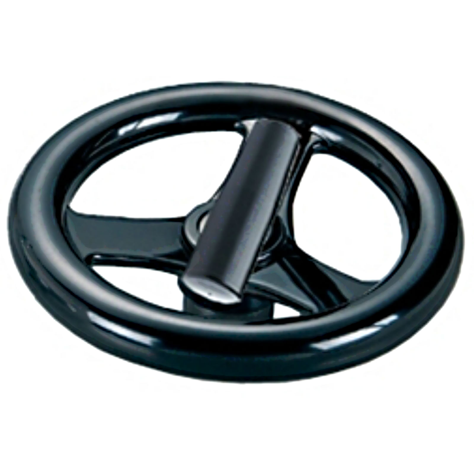 Phenolic 3 Spoke Handwheel with Folding Handle , Handwheels